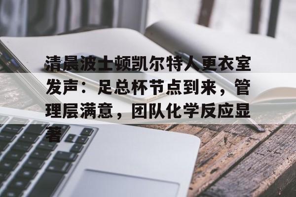 清晨波士顿凯尔特人更衣室发声：足总杯节点到来，管理层满意，团队化学反应显著的简单介绍-星空体育线上登入